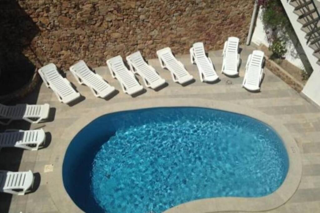 Apartamento Con Piscina En El Centro De บลาเนส ภายนอก รูปภาพ